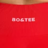 Pantalones Cortos de cintura alta Define Luxe en rojo