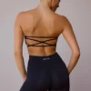 Pantalones Cortos de cintura alta en negro