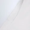 Pantalones cortos de talle bajo de jersey elástico Sabrine en blanco