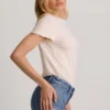 Pantalones cortos de talle bajo Lanori en azul medio