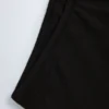 Pantalones cortos de talle bajo Sabrine de jersey elástico en negro