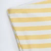 Pantalones cortos de talle medio Cerreto con rayas en amarillo limón