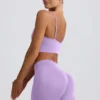 Pantalones Cortos Define Luxe en color lila