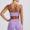 Pantalones Cortos Define Luxe en color lila