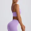 Pantalones Cortos Define Luxe en color lila