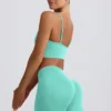 Pantalones Cortos Define Luxe en color menta