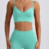 Pantalones Cortos Define Luxe en color menta
