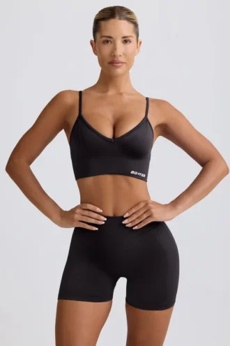 Pantalones Cortos Define Luxe en negro