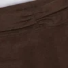 Pantalones Cortos fruncidos en color nueces