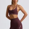 Pantalones Cortos mini sin costuras Super Sculpt en color burdeos