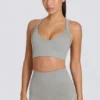 Pantalones Cortos mini sin costuras Super Sculpt en gris jaspeado