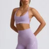 Pantalones Cortos mini sin costuras Super Sculpt en lila suave