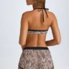 Pantalones Cortos Praia con estampado de leopardo