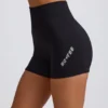 Pantalones Cortos sin costuras Super Sculpt en negro