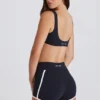 Pantalones Cortos Soft Active con contraste en negro