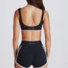Pantalones Cortos Soft Active con contraste en negro
