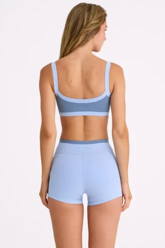 Pantalones Cortos Soft Active en azul cielo