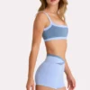Pantalones Cortos Soft Active en azul cielo