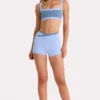Pantalones Cortos Soft Active en azul cielo