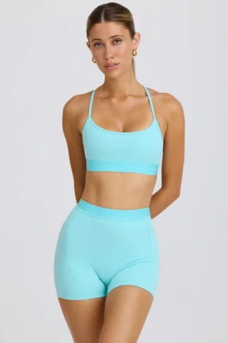 Pantalones Cortos Soft Active en color aguamarina