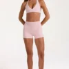 Pantalones Cortos Soft Active en color Blush Marl