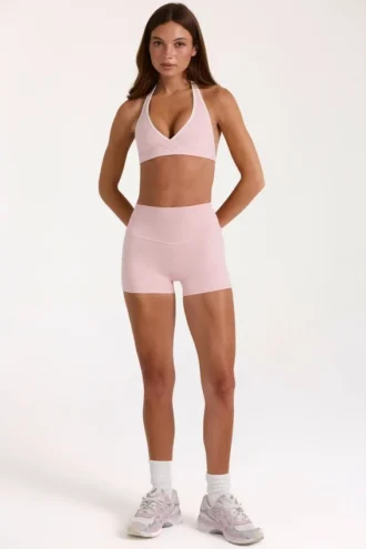Pantalones Cortos Soft Active en color Blush Marl