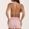 Pantalones Cortos Soft Active en color Blush Marl