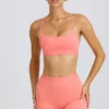 Pantalones Cortos Soft Active en color coral