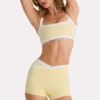 Pantalones Cortos Soft Active en color limón