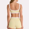 Pantalones Cortos Soft Active en color limón