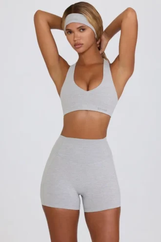 Pantalones Cortos Soft Active en gris