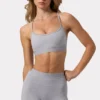 Pantalones Cortos Soft Active en gris jaspeado