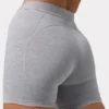 Pantalones Cortos Soft Active en gris jaspeado