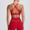 Pantalones Cortos Soft Active en rojo intenso