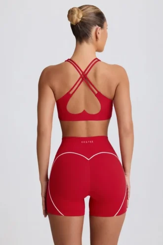 Pantalones Cortos Soft Active en rojo intenso