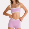 Pantalones Cortos Soft Active en rosa dulce