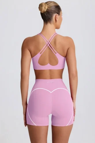 Pantalones Cortos Soft Active en rosa empolvado
