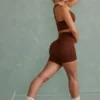 Pantalones Cortos Super Sculpt en marrón