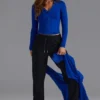 Pantalones de chándal de jersey de algodón suave y talle medio en negro