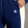 Pantalones de chándal de pierna ancha en azul marino