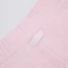Pantalones de chándal de punto de talle medio y pierna ancha en rosa suave