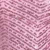 Partes de arriba Cosette asimétricas con detalle de pañuelo y adornos en rosa