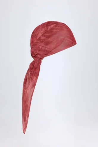 Pañuelo Ventura con estampado rojo