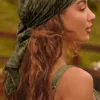 Pañuelo Ventura con estampado verde