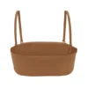 Sujetador bandeau de malla suave Intimates en color almendra