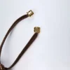 Sujetador de bikini con paneles Caleta en oro bronce