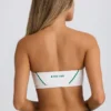 Sujetador deportivo bandeau Soft Active en blanco