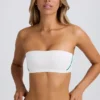 Sujetador deportivo bandeau Soft Active en blanco