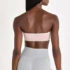 Sujetador deportivo bandeau Soft Active en color Blush Marl