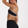 Sujetador deportivo bandeau Soft Active en negro